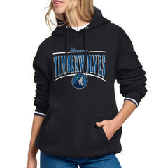NBA Minnesota Timberwolves Starter Women's Arch Stripe Fleece Hoodie