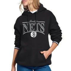 NBA Brooklyn Nets Starter Women's Arch Stripe Fleece Hoodie