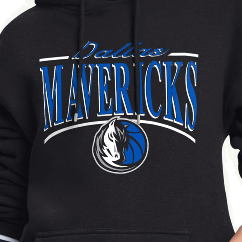 NBA Dallas Mavericks Starter Women's Arch Stripe Fleece Hoodie sale