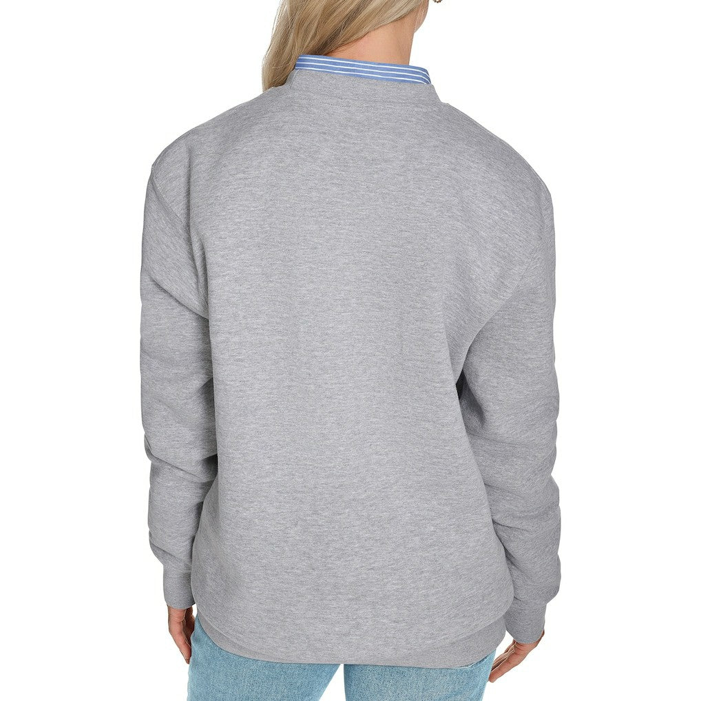 NBA Cleveland Cavaliers Starter Women's Arch Stripe Fleece Crewneck Sweatshirt sale