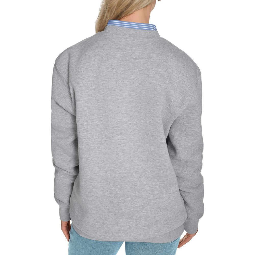 NBA Orlando Magic Starter Women's Arch Stripe Fleece Crewneck Sweatshirt