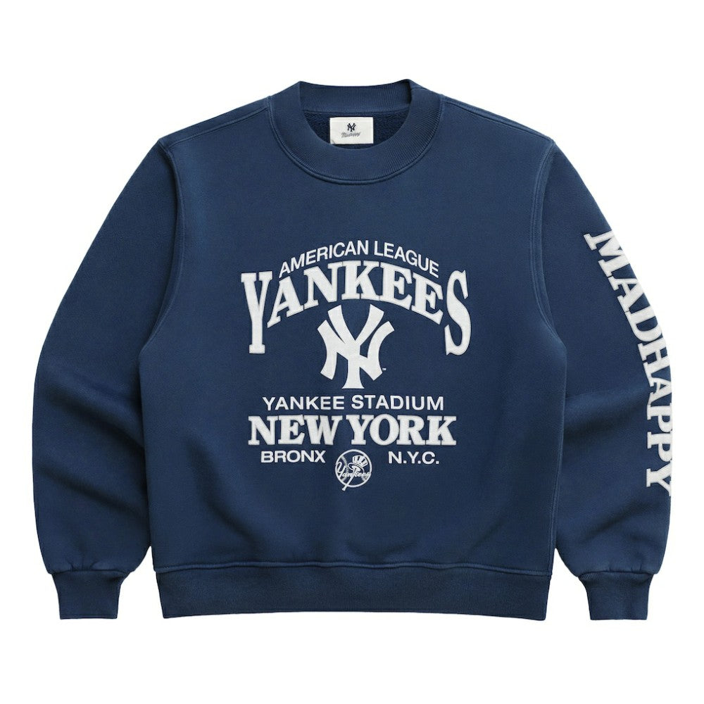 MLB New York Yankees Madhappy Unisex High Rib Sweatshirt