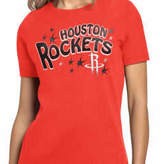 NBA Houston Rockets Starter Women's Fireworks T-Shirt