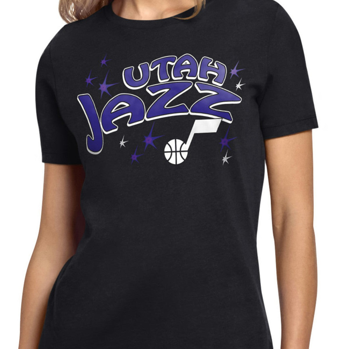 NBA Utah Jazz Starter Women's Fireworks T-Shirt