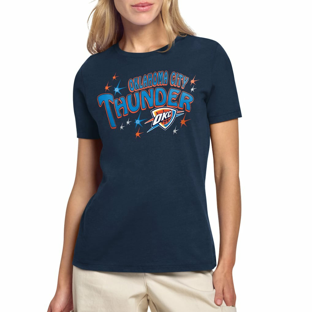 NBA Oklahoma City Thunder Starter Women's Fireworks T-Shirt