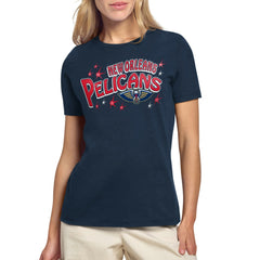 NBA New Orleans Pelicans Starter Women's Fireworks T-Shirt