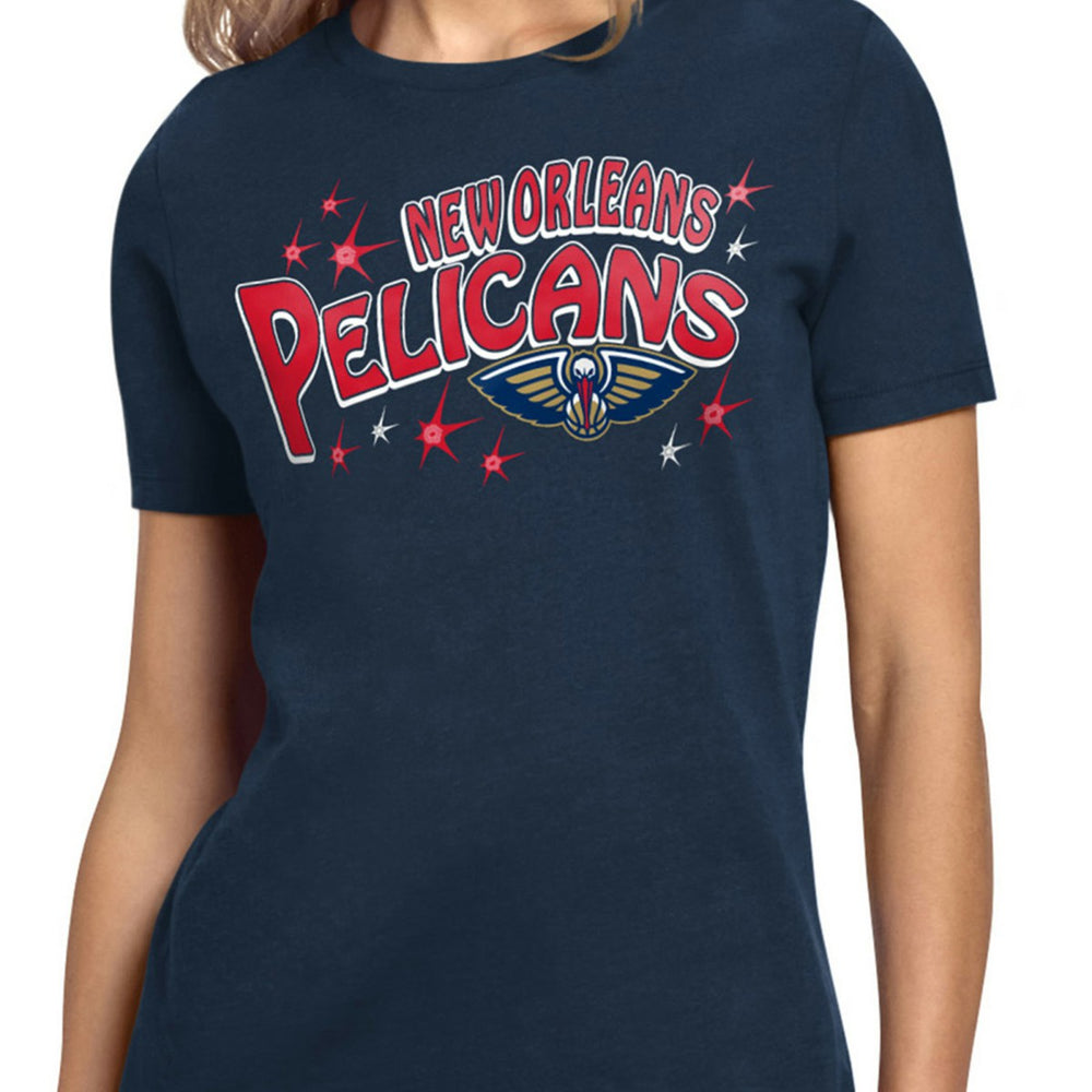 NBA New Orleans Pelicans Starter Women's Fireworks T-Shirt