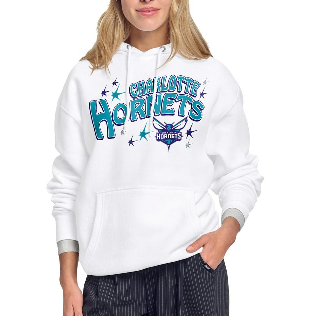 NBA Charlotte Hornets Starter Women's Fireworks Fleece Hoodie
