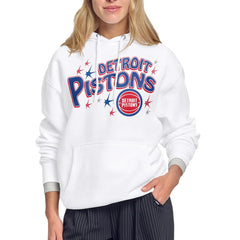 NBA Detroit Pistons Starter Women's Fireworks Fleece Hoodie sale