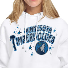 NBA Minnesota Timberwolves Starter Women's Fireworks Fleece Hoodie