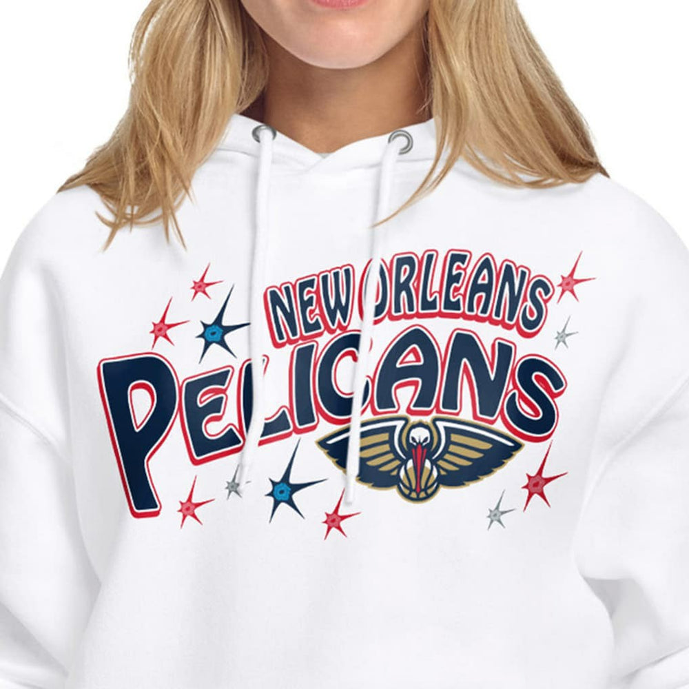 NBA New Orleans Pelicans Starter Women's Fireworks Fleece Hoodie