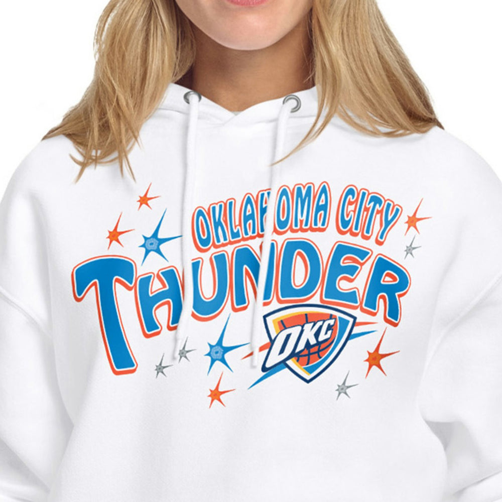 NBA Oklahoma City Thunder Starter Women's Fireworks Fleece Hoodie