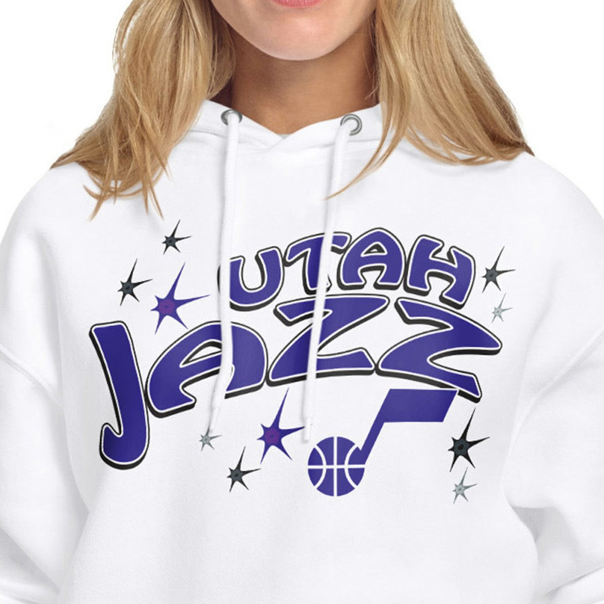 NBA Utah Jazz Starter Women's Fireworks Fleece Hoodie