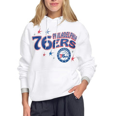 NBA Philadelphia 76ers Starter Women's Fireworks Fleece Hoodie