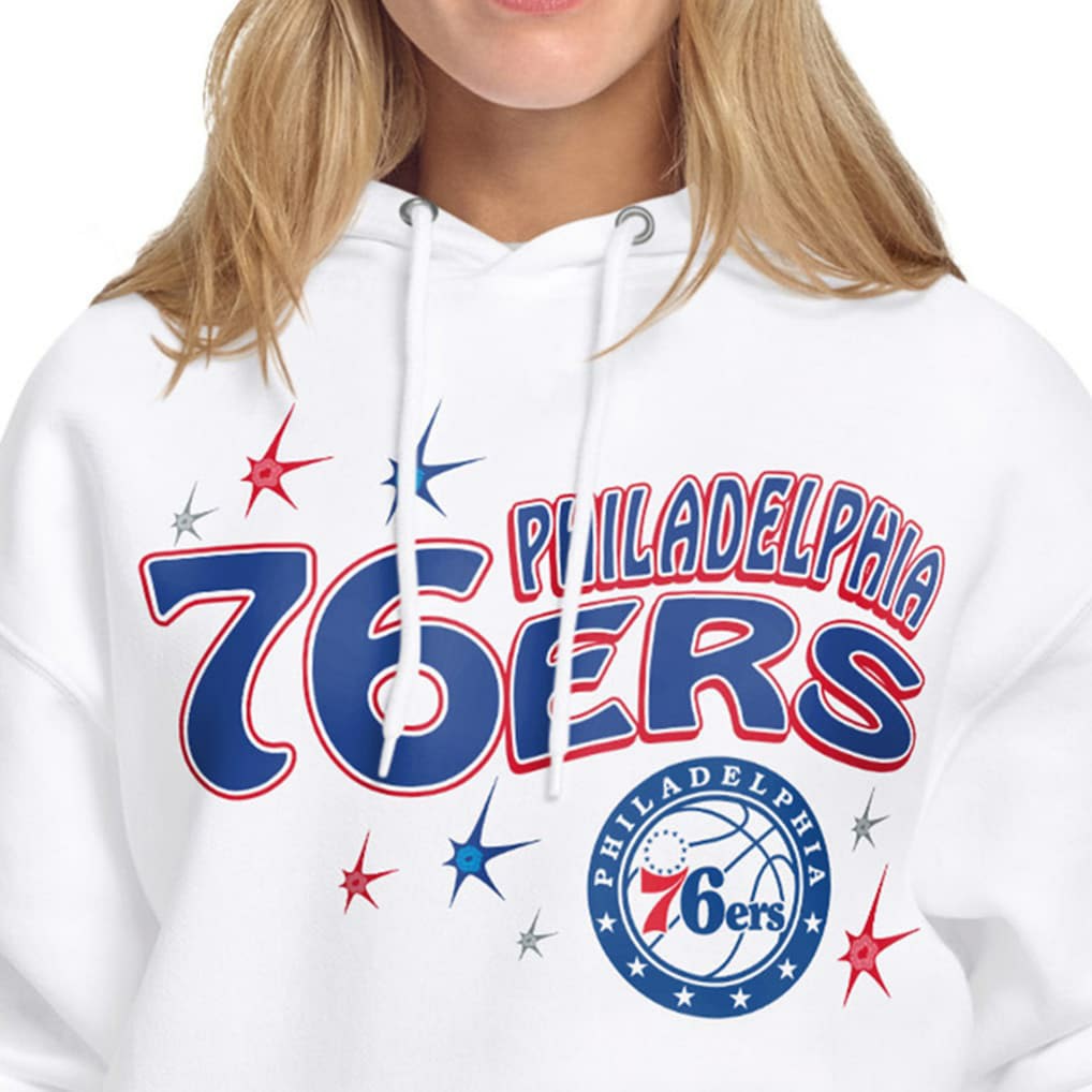 NBA Philadelphia 76ers Starter Women's Fireworks Fleece Hoodie