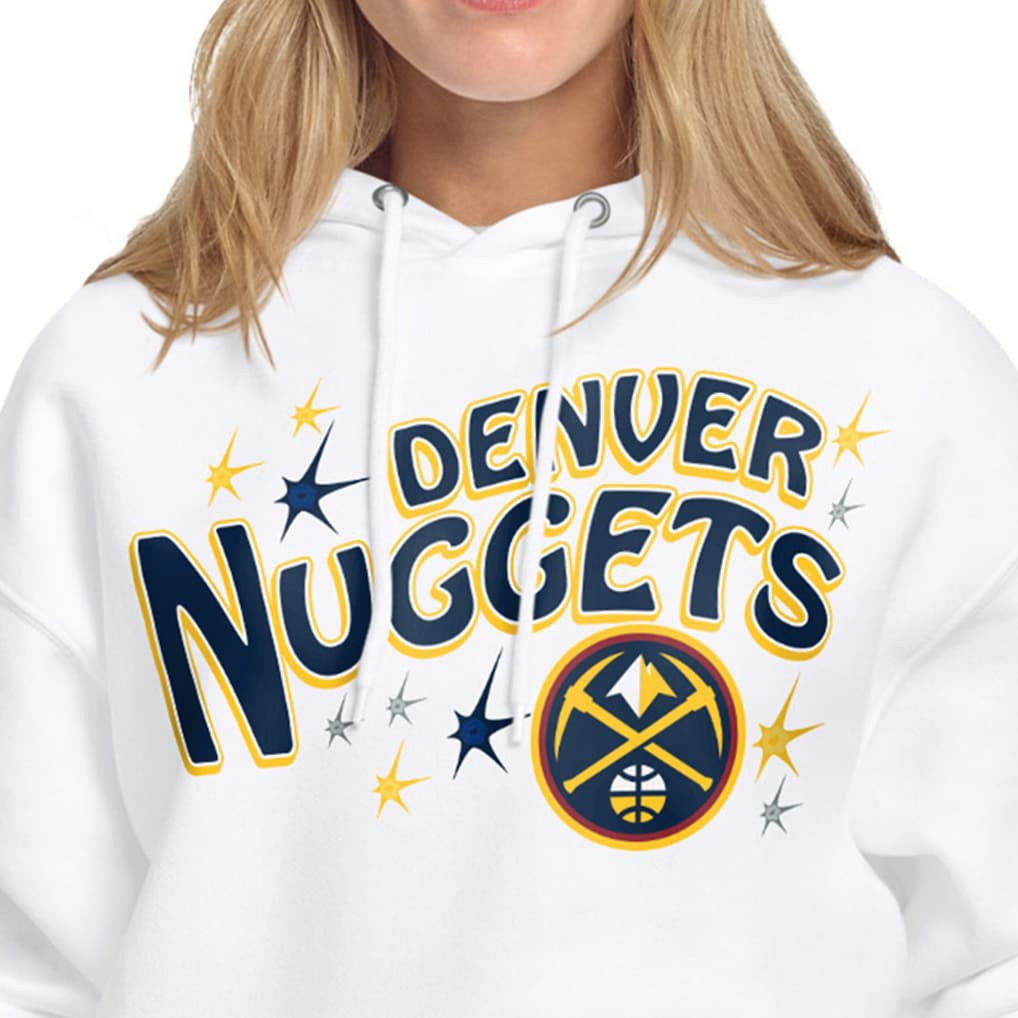 NBA Denver Nuggets Starter Women's Fireworks Fleece Hoodie sale