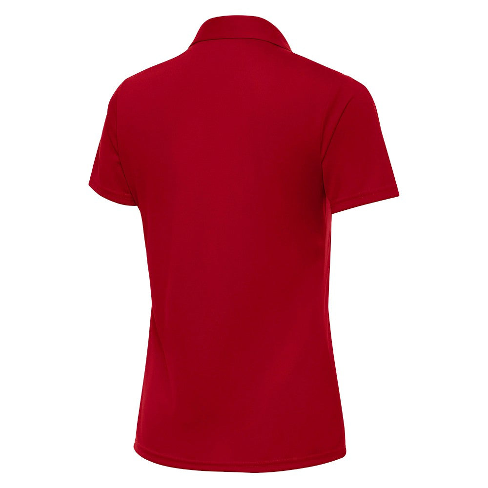 Spain National Team Antigua Women's Statement Y-Neck Polo -  Red
