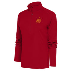 Spain National Team Antigua Women's Statement Half-Zip Pullover -  Red