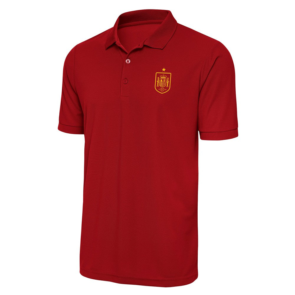 Spain National Team Antigua Derive Polo -  Red
