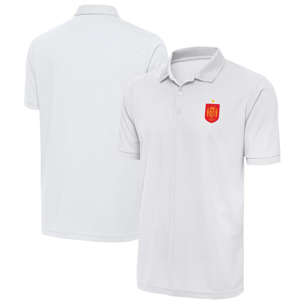 Spain National Team Antigua Derive Polo -  White