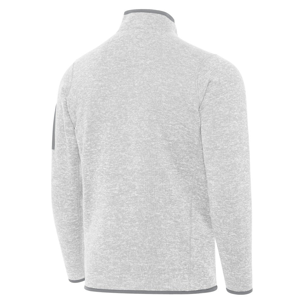 Spain National Team Antigua Elevate Quarter-Zip Pullover -  Heather Gray