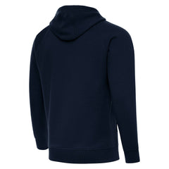 Spain National Team Antigua Takeover Fleece Raglan Hoodie -  Navy