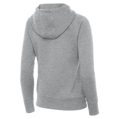 Spain National Team Antigua Women's Takeover Fleece Raglan Full-Zip Hoodie -  Heather Gray