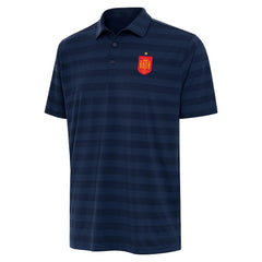 Spain National Team Antigua Channel Polo -  Navy