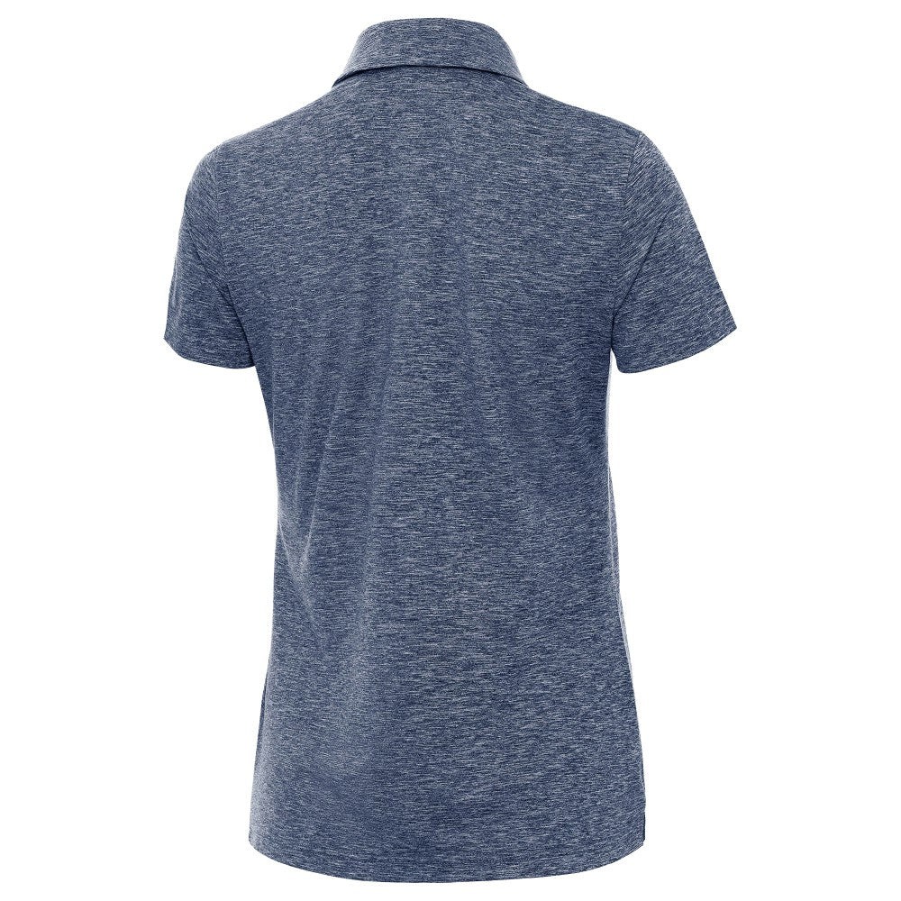 Spain National Team Antigua Women's Triple Shot Polo -  Heather Navy