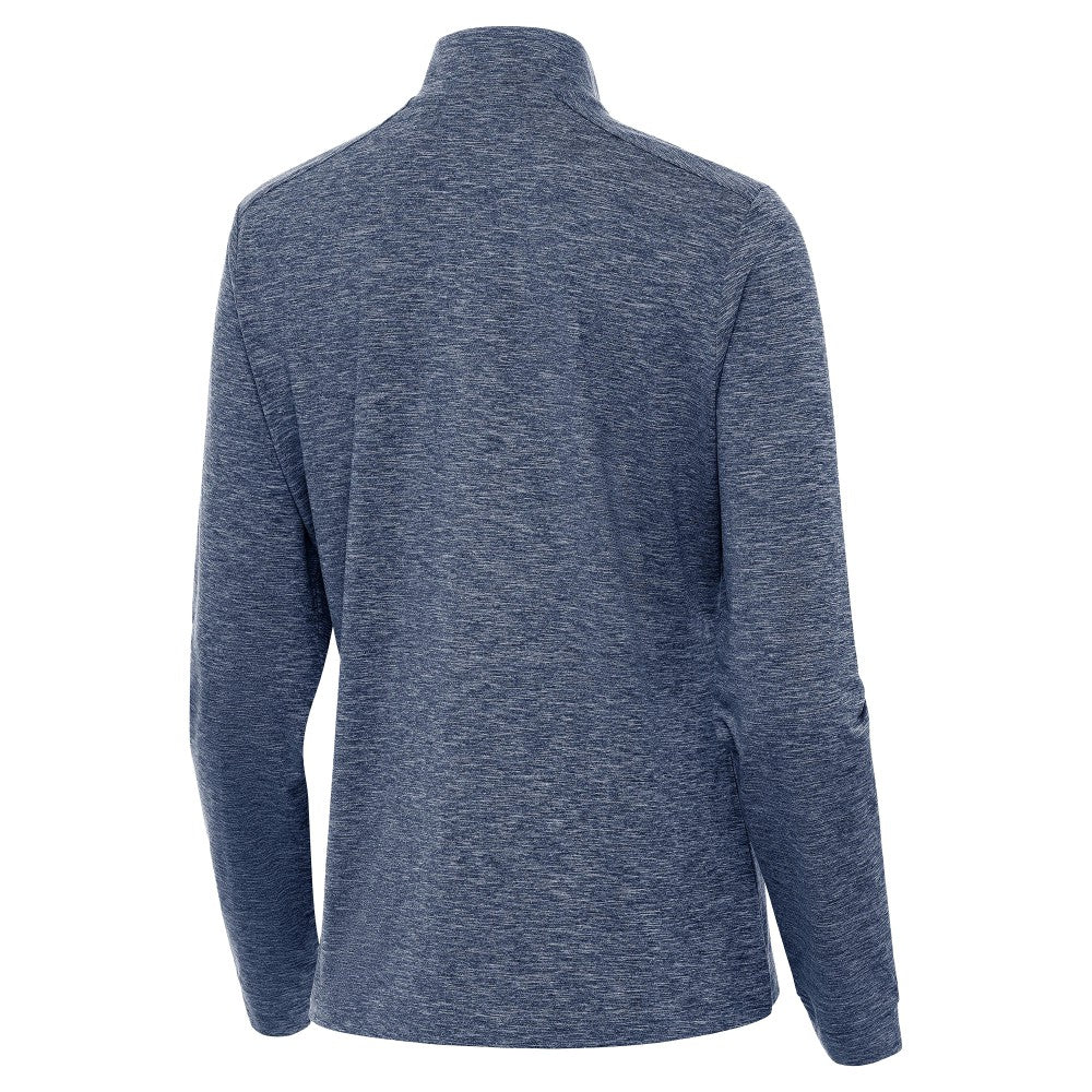Spain National Team Antigua Women's Quarter-Zip Pullover -  Heather Navy