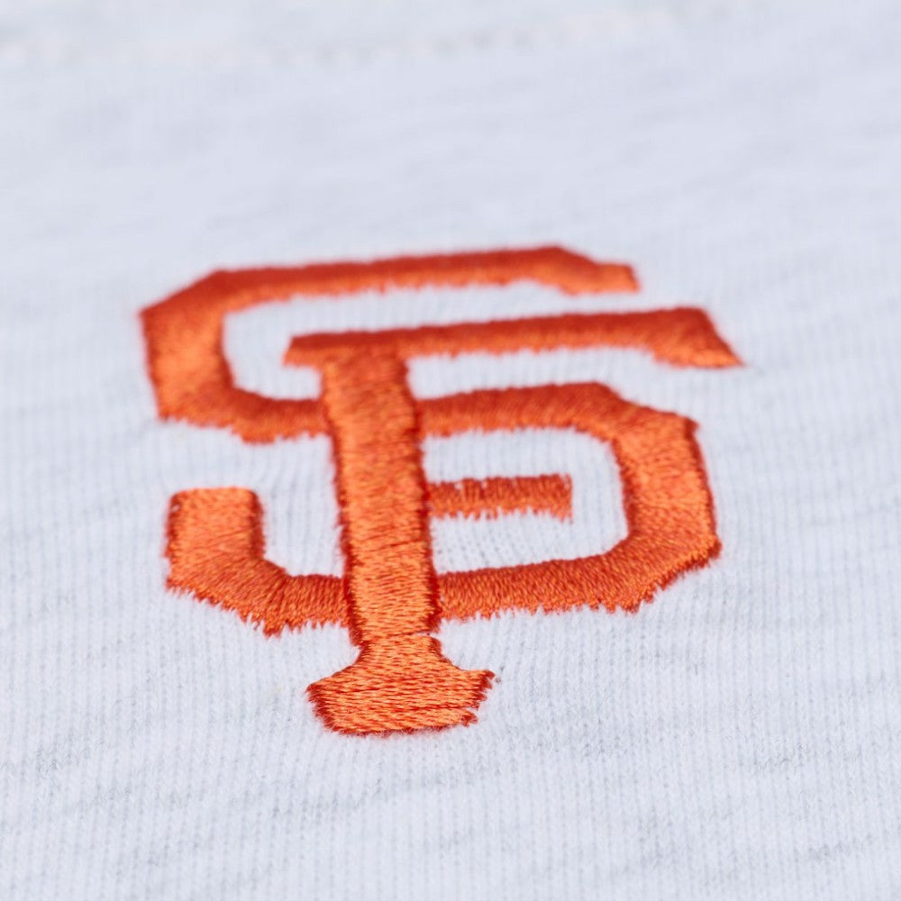 MLB San Francisco Giants Mitchell & Ness Women's Script Cropped Boxy T-Shirt