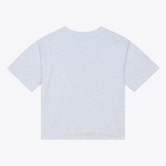 MLB Los Angeles Dodgers Mitchell & Ness Women's Script Cropped Boxy T-Shirt