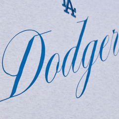 MLB Los Angeles Dodgers Mitchell & Ness Women's Script Cropped Boxy T-Shirt