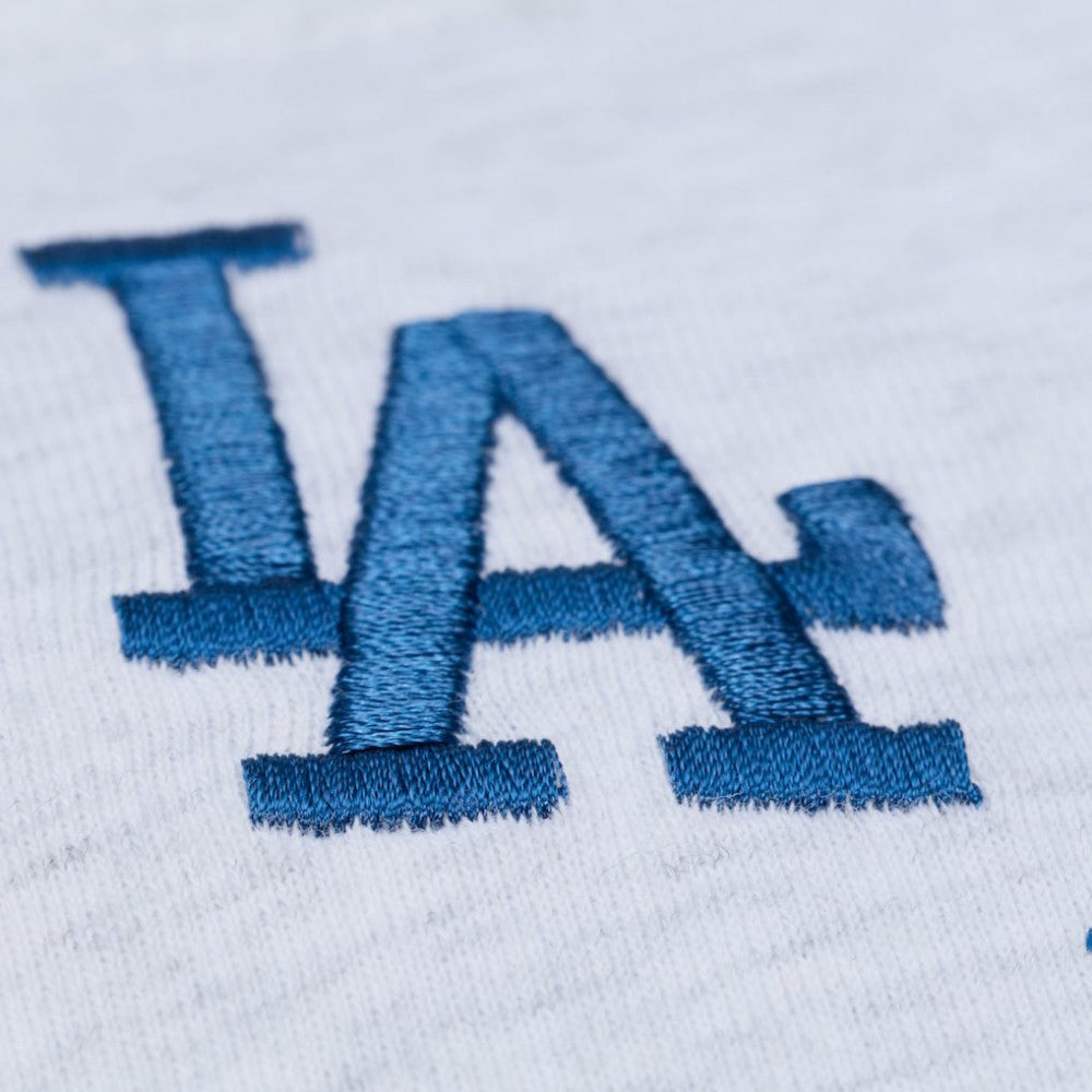 MLB Los Angeles Dodgers Mitchell & Ness Women's Script Cropped Boxy T-Shirt