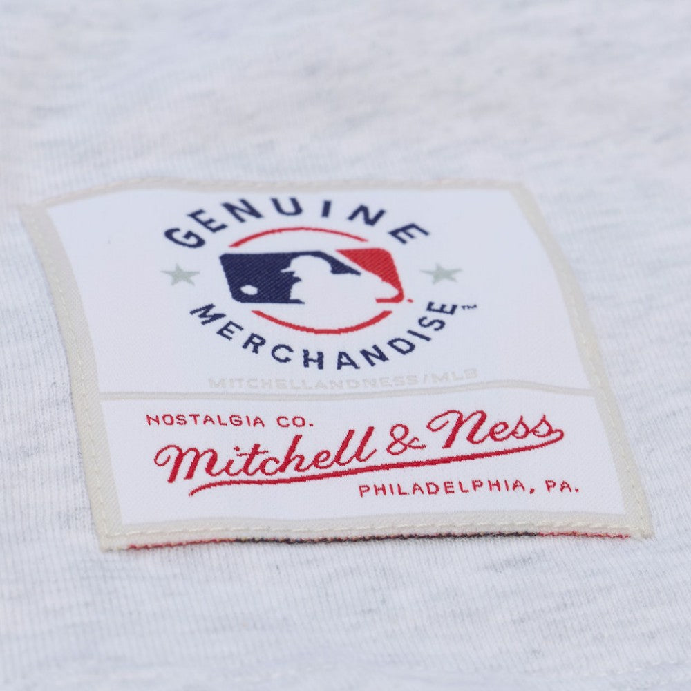 MLB Atlanta Braves Mitchell & Ness Women's Script Cropped Boxy T-Shirt