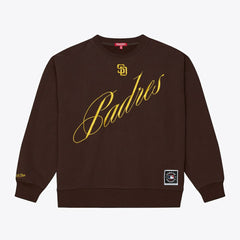 MLB San Diego Padres Mitchell & Ness Women's Script Sweatshirt