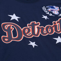 MLB Detroit Tigers Mitchell & Ness Women's Pep Rally Cropped Boxy T-Shirt