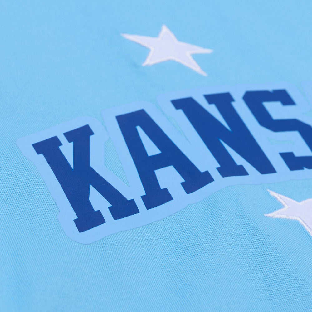 MLB Kansas City Royals Mitchell & Ness Women's Pep Rally Cropped Boxy T-Shirt