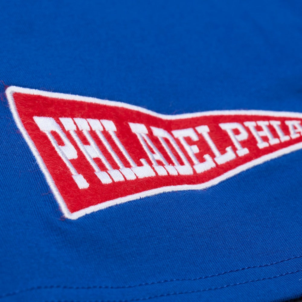 MLB Philadelphia Phillies Mitchell & Ness Women's Pep Rally Cropped Boxy T-Shirt