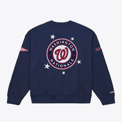 MLB Washington Nationals Mitchell & Ness Women's Pep Rally Sweatshirt