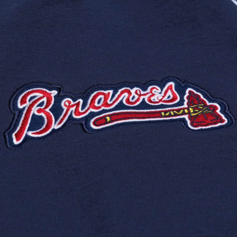 MLB Atlanta Braves Mitchell & Ness Women's Pep Rally Sweatshirt
