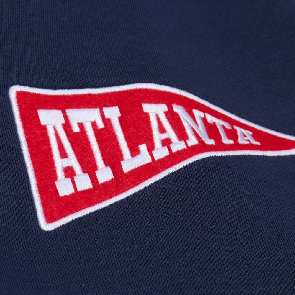MLB Atlanta Braves Mitchell & Ness Women's Pep Rally Sweatshirt