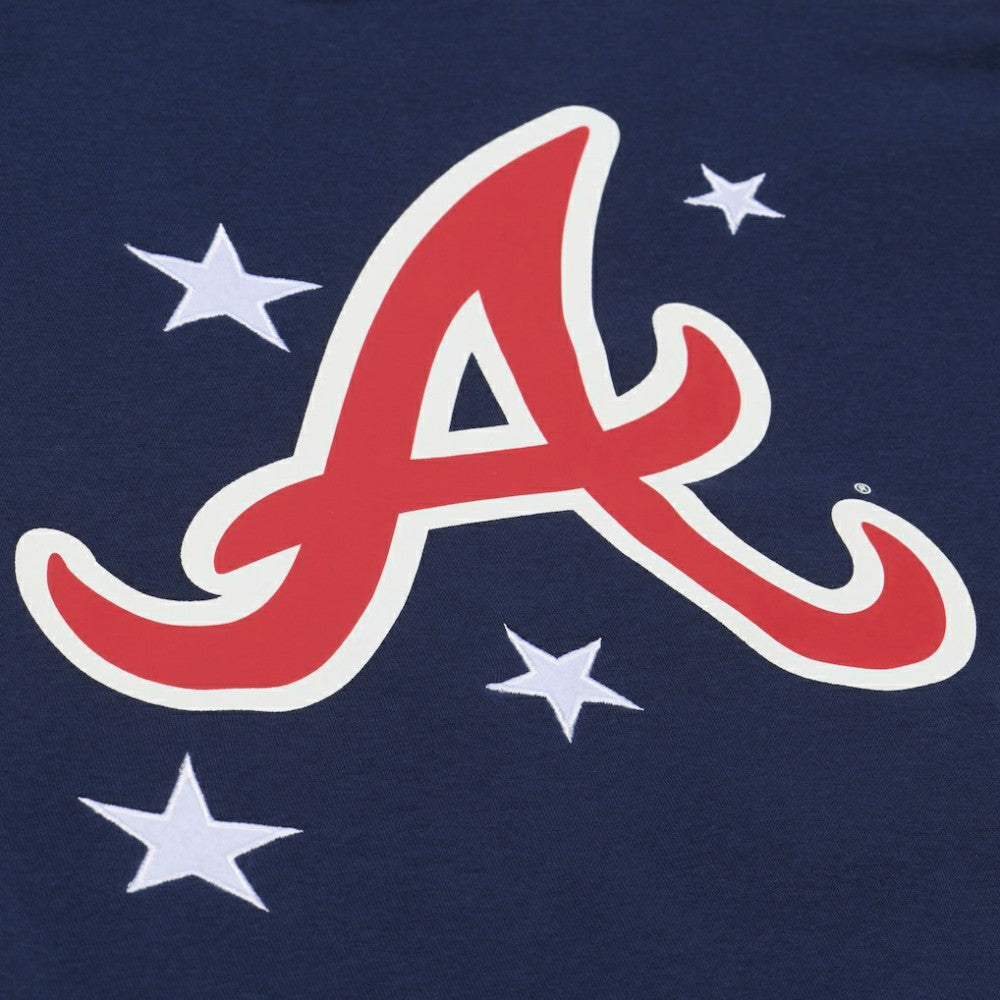 MLB Atlanta Braves Mitchell & Ness Women's Pep Rally Sweatshirt