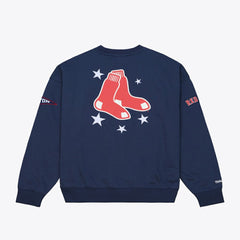 MLB Boston Red Sox Mitchell & Ness Women's Pep Rally Sweatshirt
