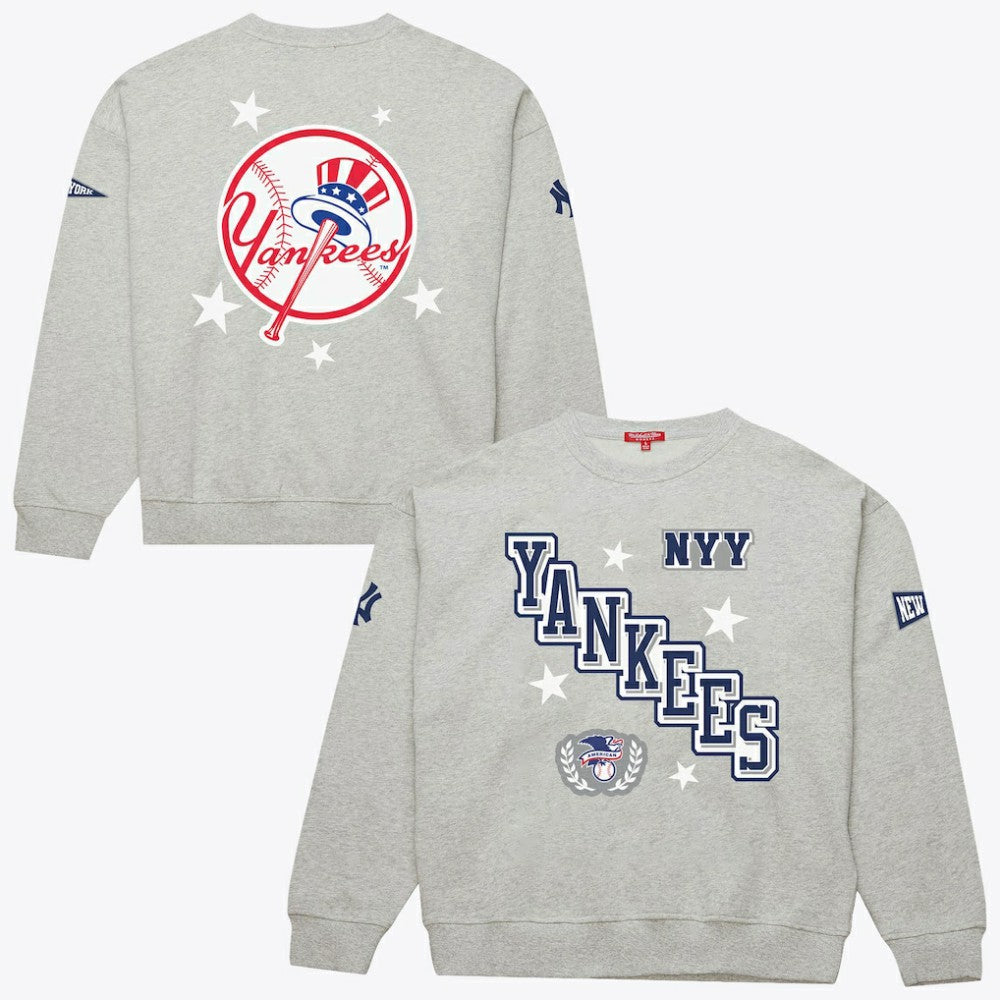 MLB New York Yankees Mitchell & Ness Women's Pep Rally Sweatshirt