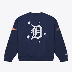 MLB Detroit Tigers Mitchell & Ness Women's Pep Rally Sweatshirt
