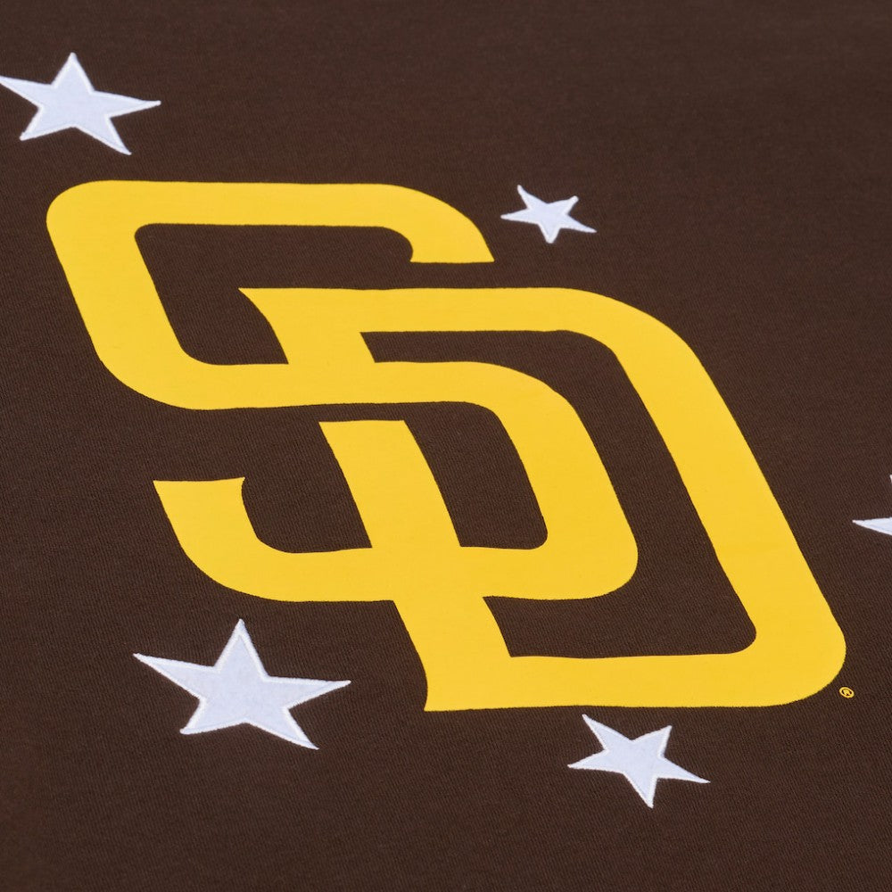 MLB San Diego Padres Mitchell & Ness Women's Pep Rally Sweatshirt