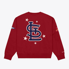 MLB St. Louis Cardinals Mitchell & Ness Women's Pep Rally Sweatshirt