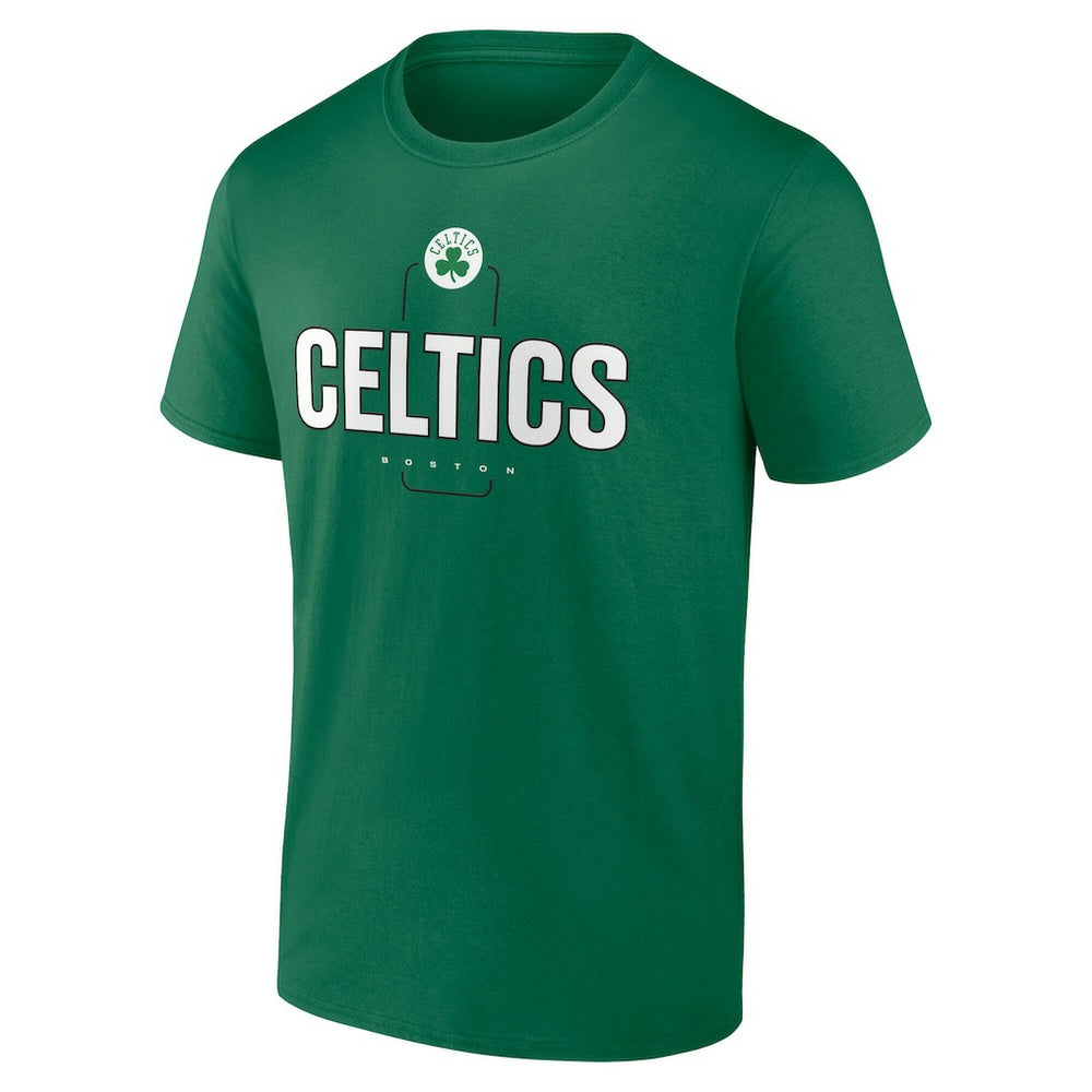 NBA Boston Celtics Center Court Name & Number Custom T-Shirt