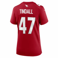 Channing Tindall  Women's Team Game Jersey - Arizona Cardinals